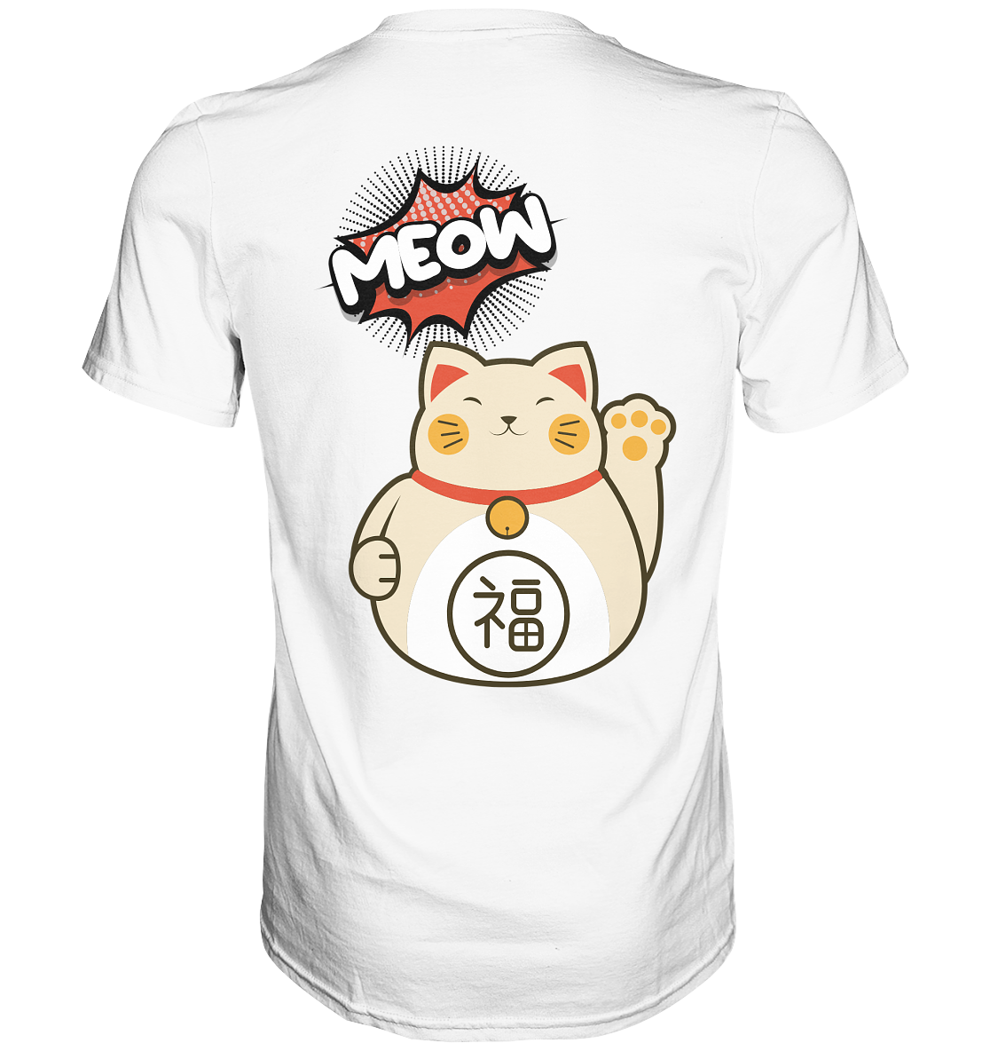 MEOW - Lucky Cat - Premium Shirt