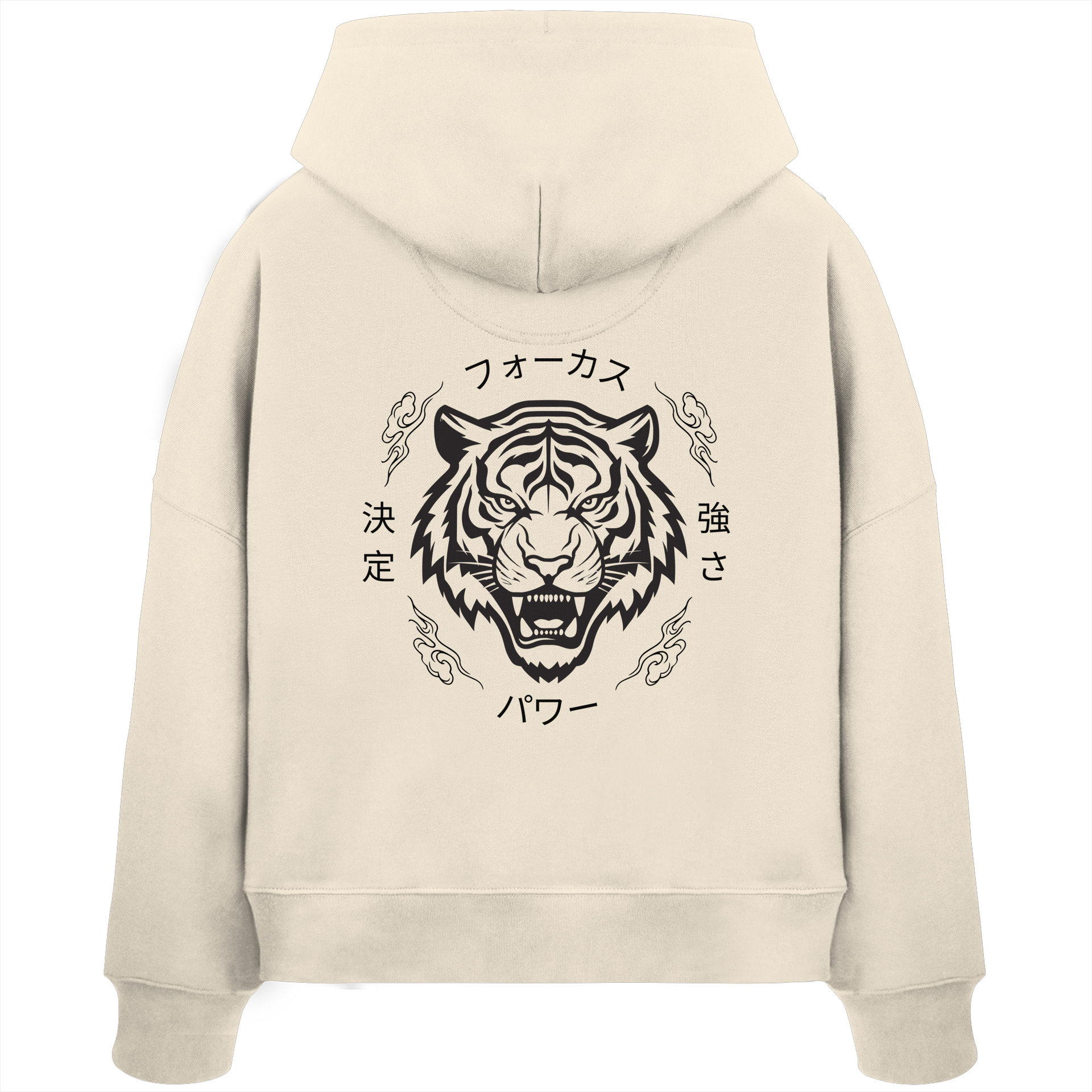 FOKUS - Womens Organic Boxcut Hoodie