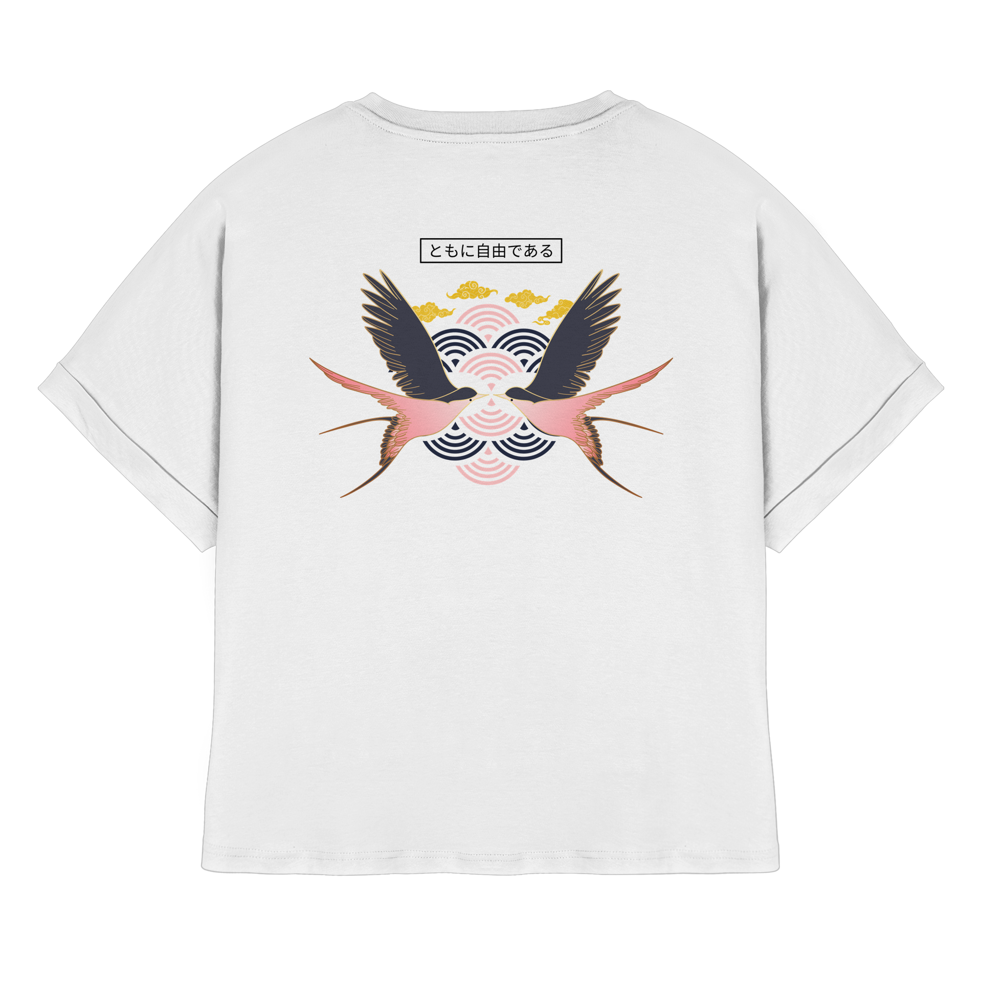 Zweisamkeit 2.0 - Womens Organic Rolled Sleeves T-Shirt