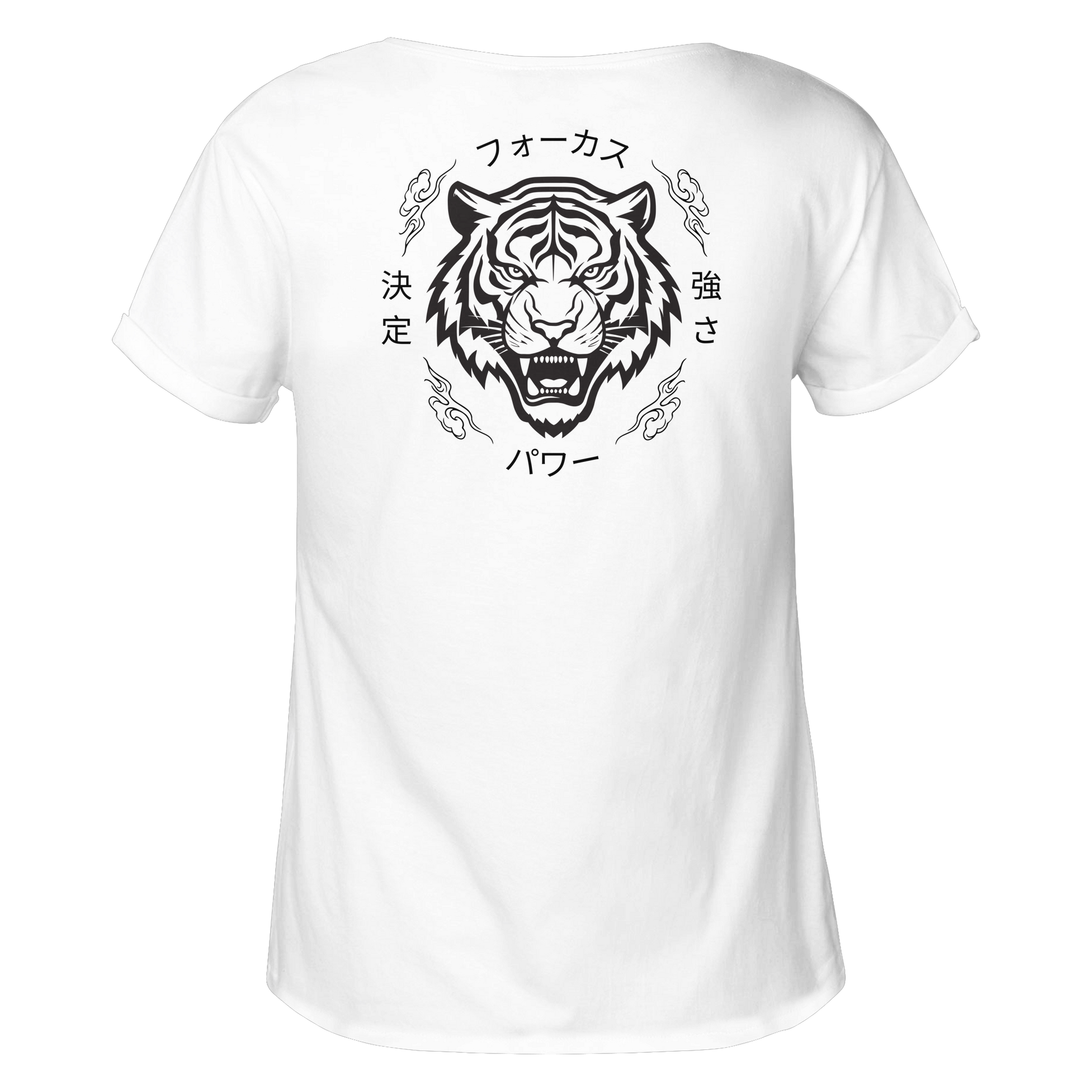 FOKUS - Womens Roll-Up T-Shirt
