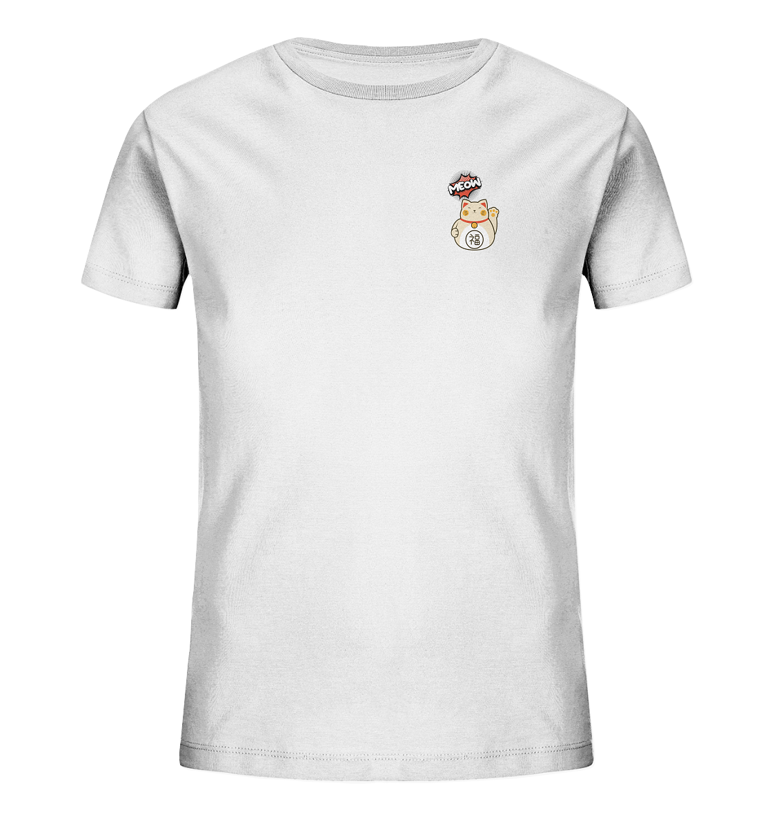 MEOW - Lucky Cat - Kids Organic Shirt