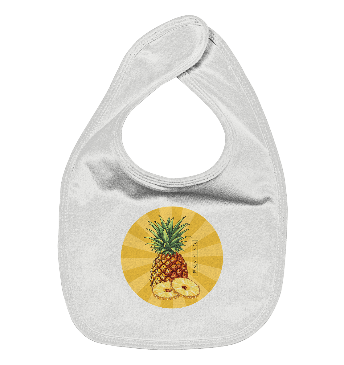 ANNANAS - Gute Laune!!! - Organic Baby-Lätzchen
