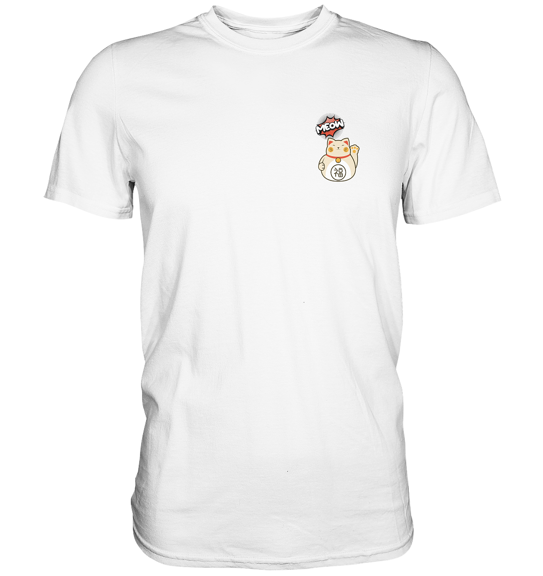 MEOW - Lucky Cat - Premium Shirt