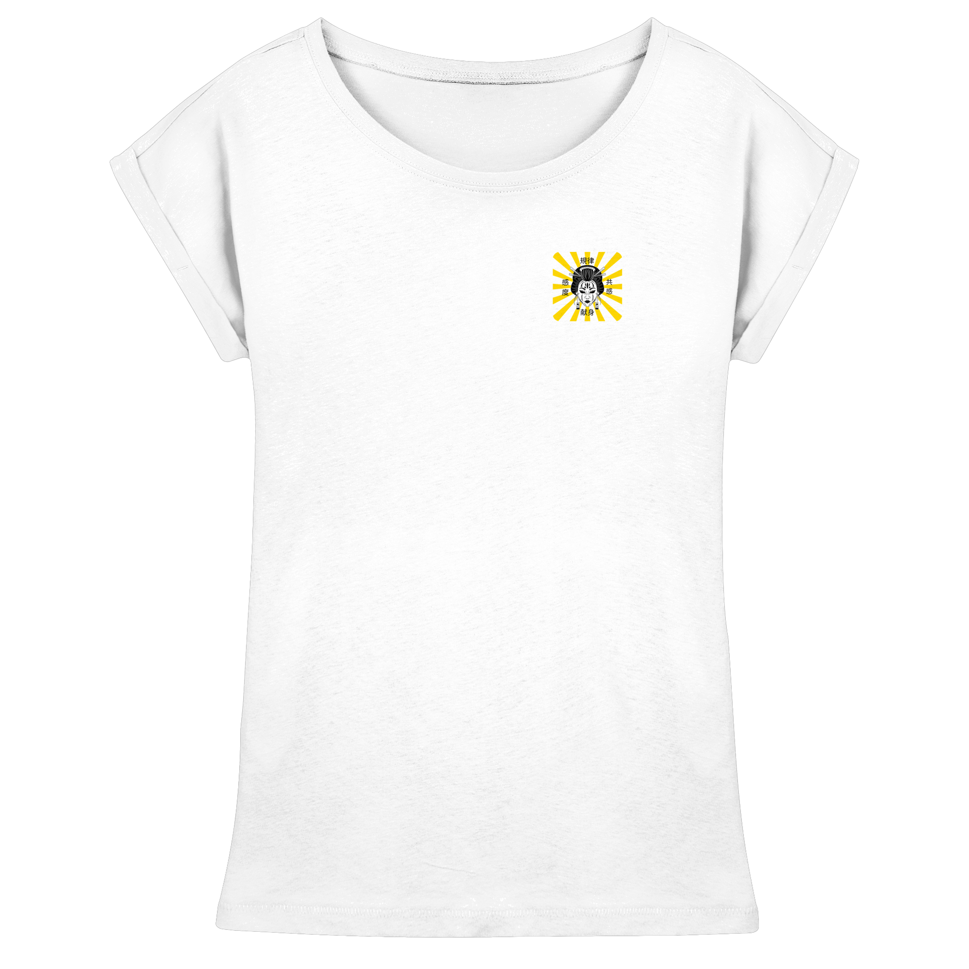 GEISHA - Womens Extended Shoulder T-Shirt