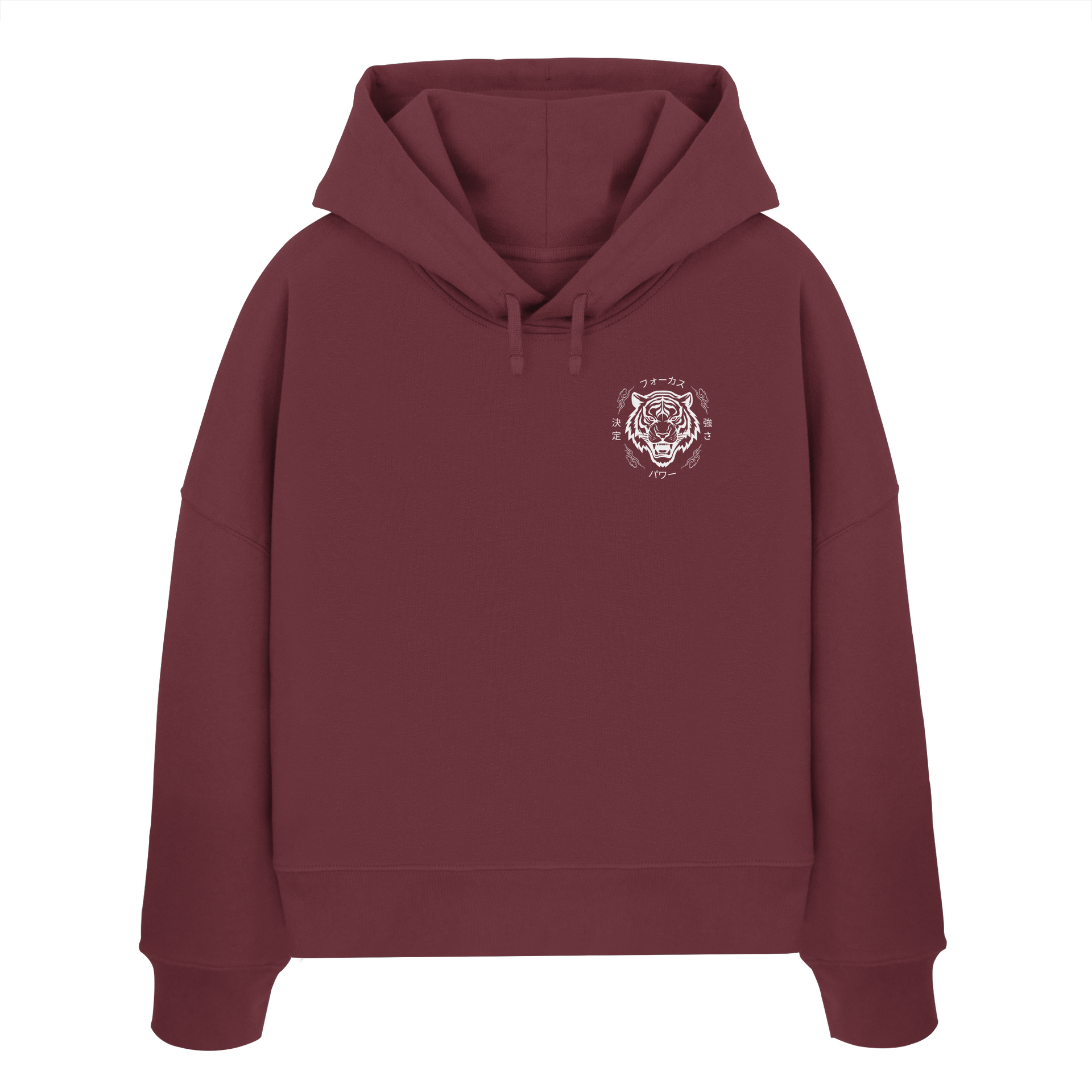 FOKUS - Womens Organic Boxcut Hoodie