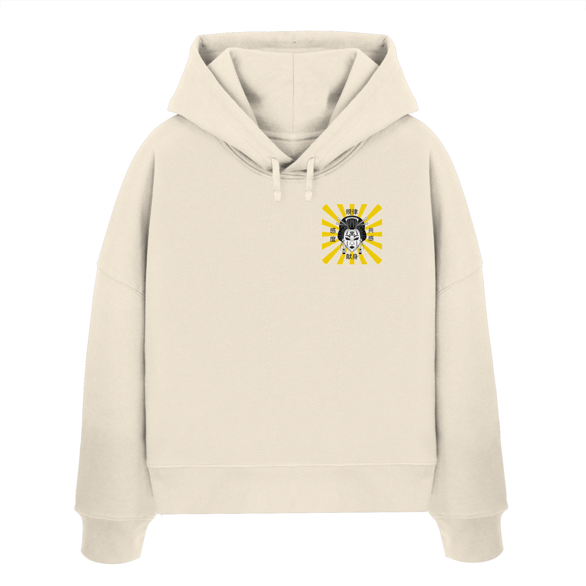 GEISHA - Womens Organic Boxcut Hoodie