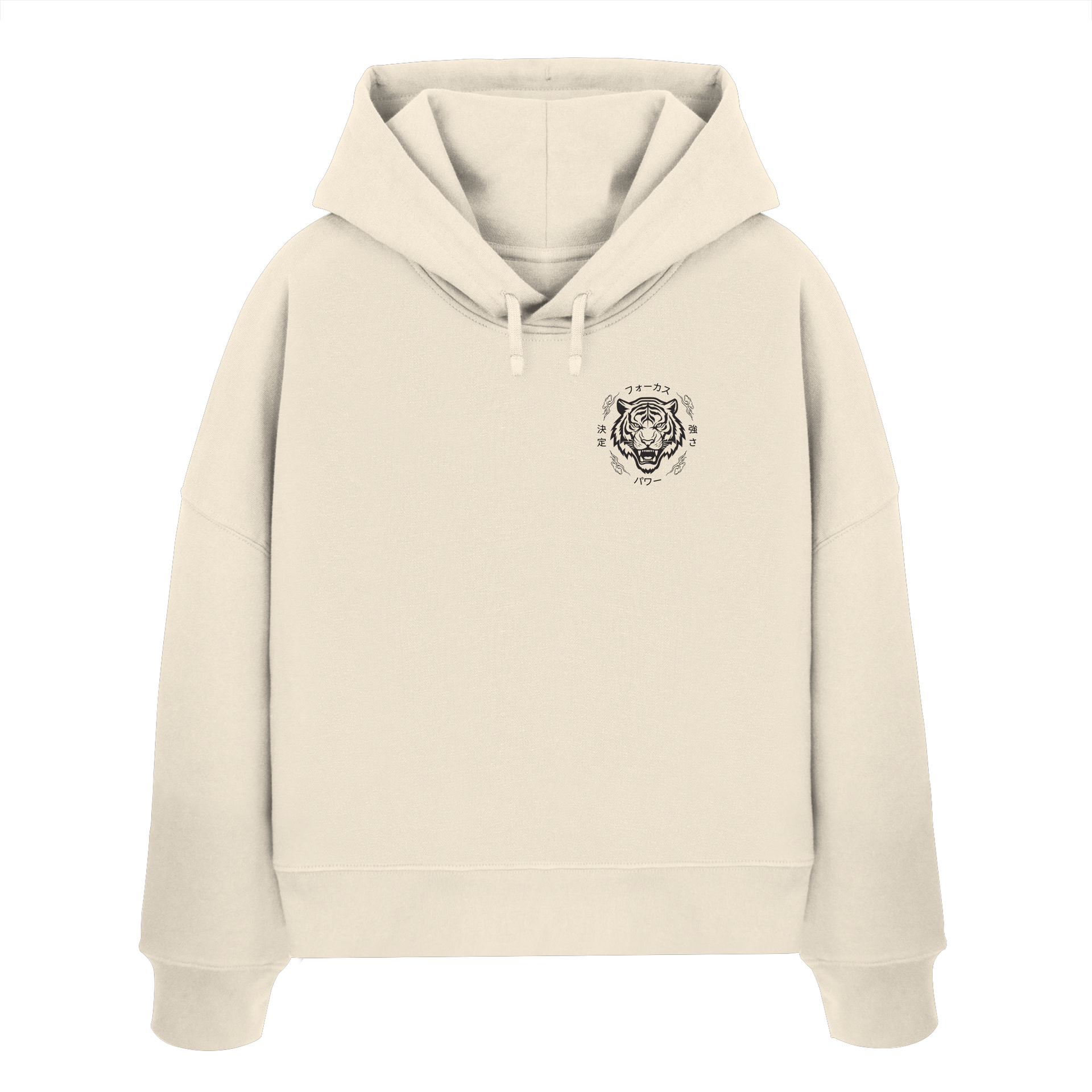 FOKUS - Womens Organic Boxcut Hoodie