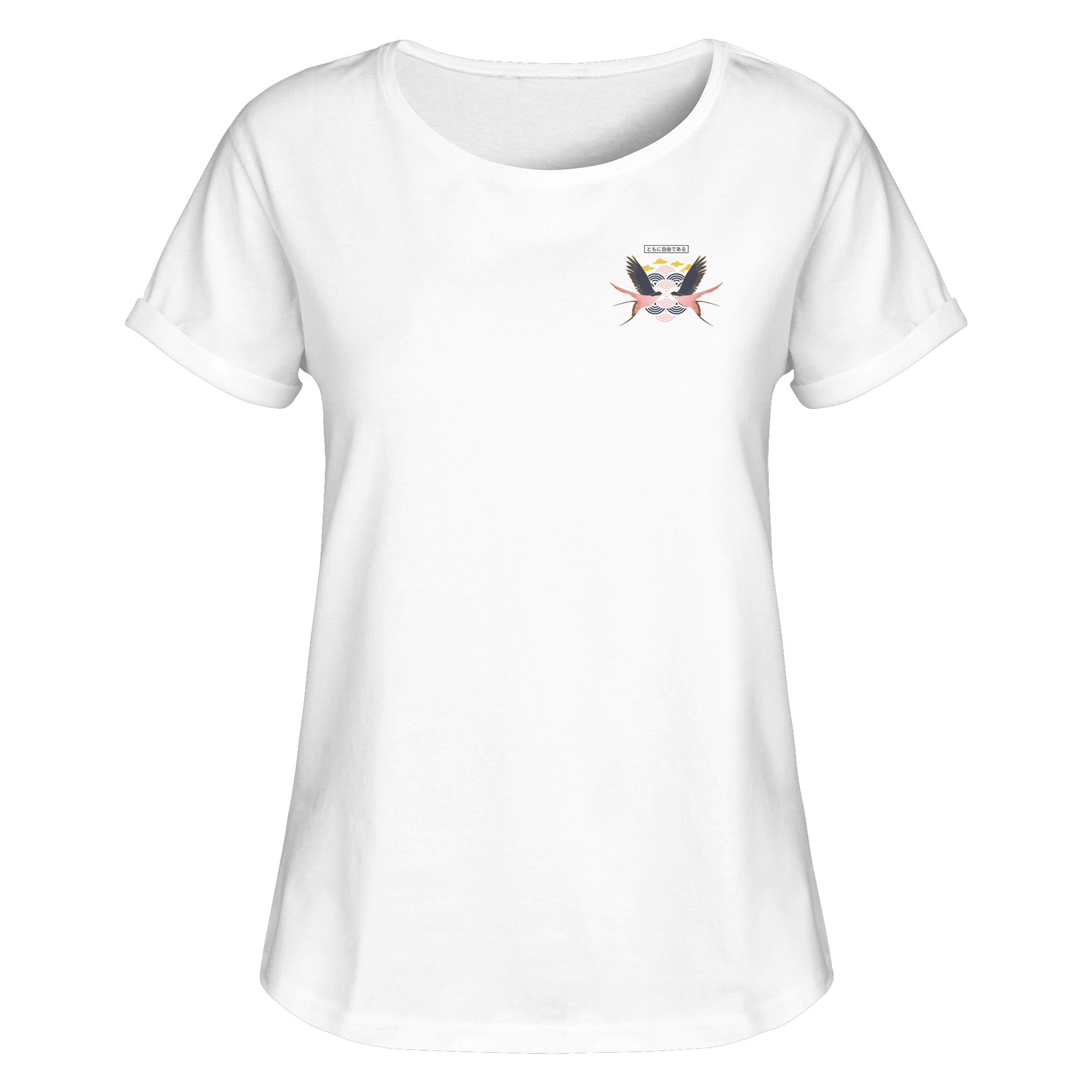 Zweisamkeit 2.0 - Womens Roll-Up T-Shirt