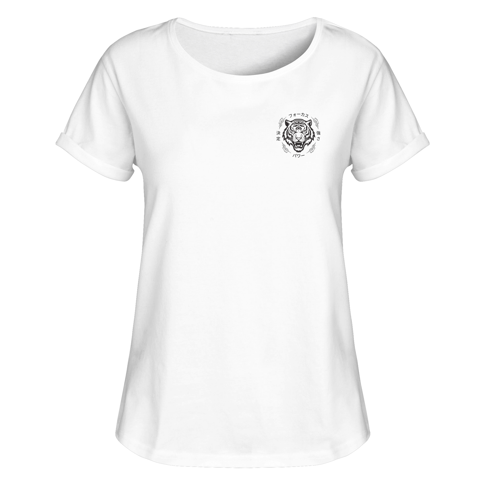 FOKUS - Womens Roll-Up T-Shirt